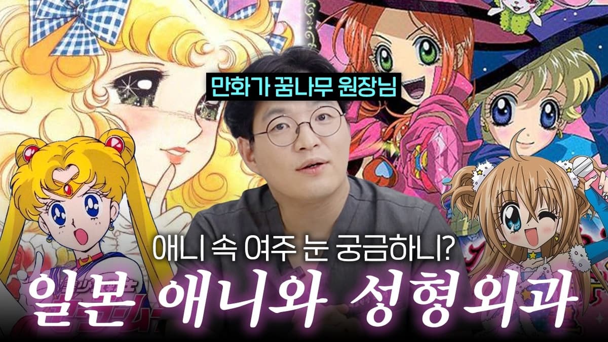 일본 애니가 한국 성형트렌드와  연관이 있다고?! [설명하니]