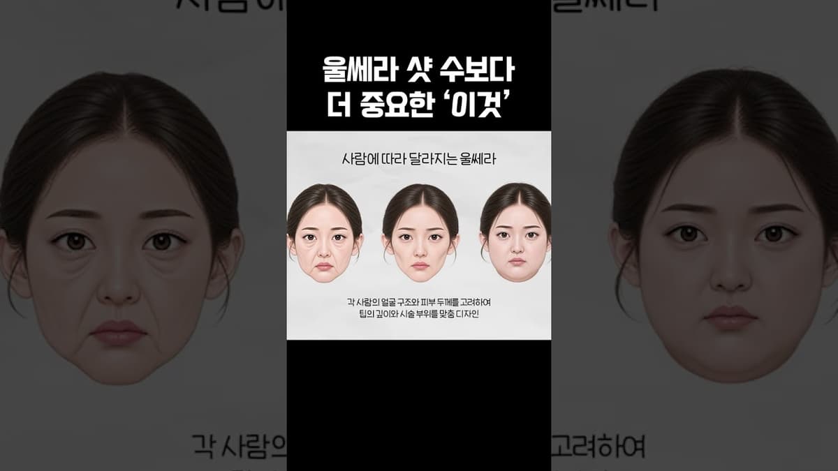 울쎄라 낚이는 유형