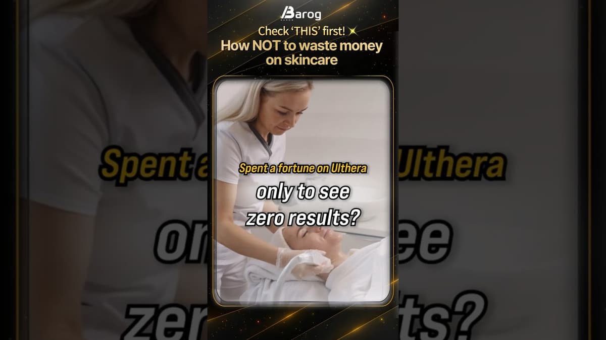 Zero results from Ultherapy? The shocking thing they all have in common 💸