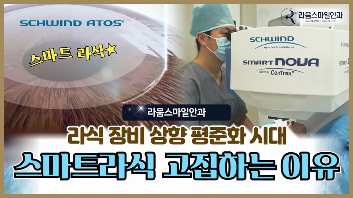 스마트라식 장비 상향 평준화 시대, 스마트라식을 고집하는 이유
