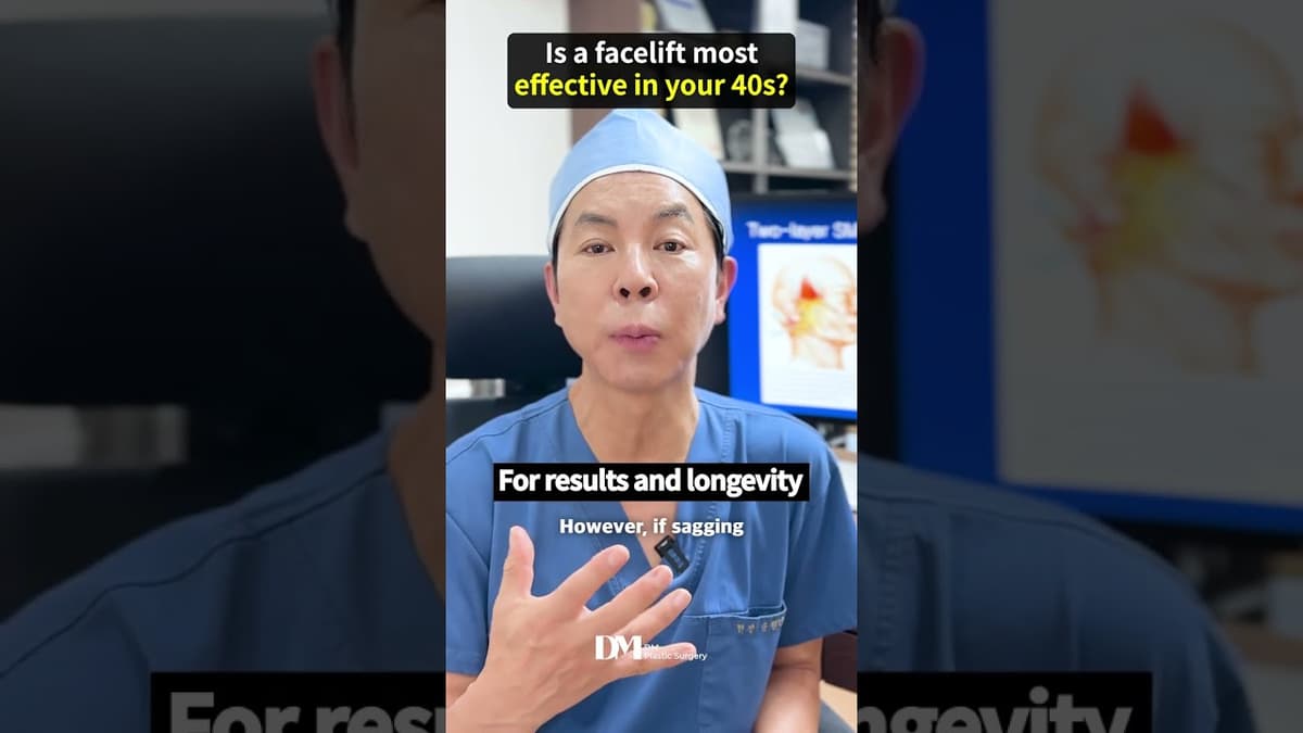 When is the best time to get a facelift? #lifeinseoul #lifeinkorea #fyp #trend #viral #koreacafe