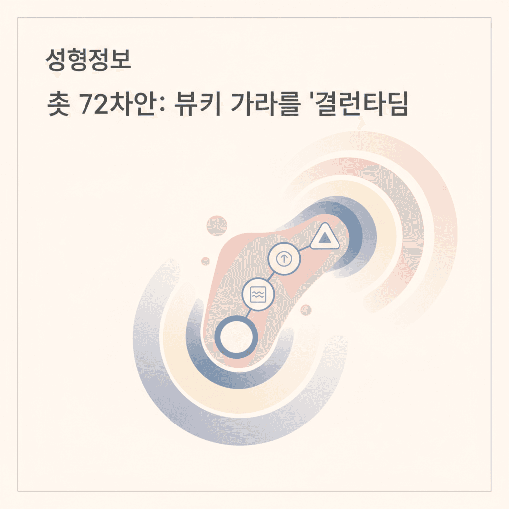 성형정보 — 첫 72시간: 붓기를 가르는 '골든타임'