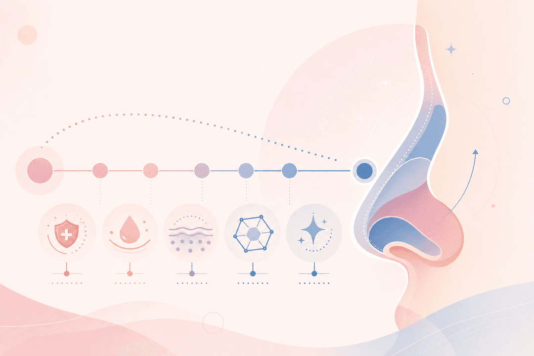 تجميل الأنف - من أسبوعين قبل الجراحة إلى يوم الجراحة