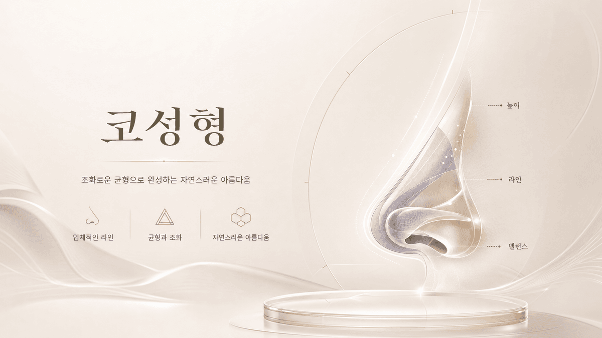 코성형 4가지 수술법 비교 분석 2025