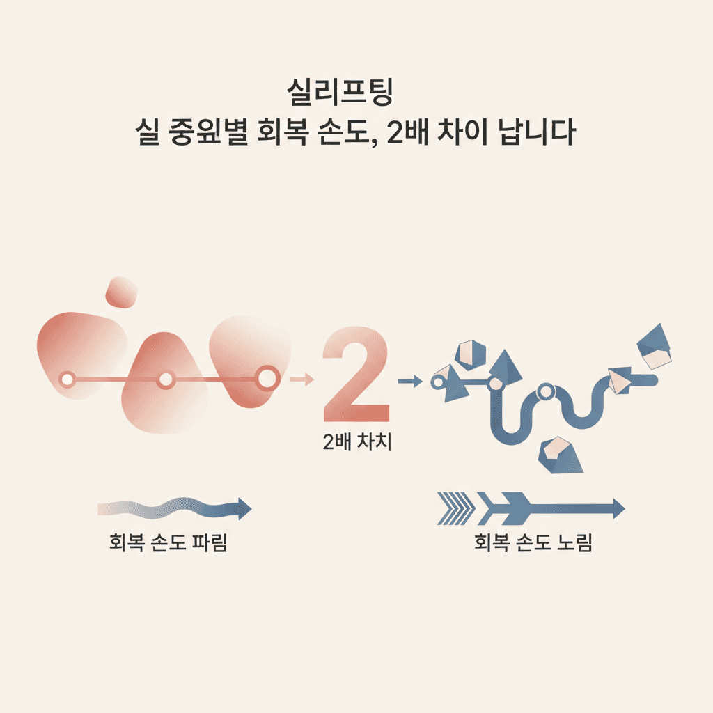 실리프팅 — 실 종류별 회복 속도, 2배 차이 납니다