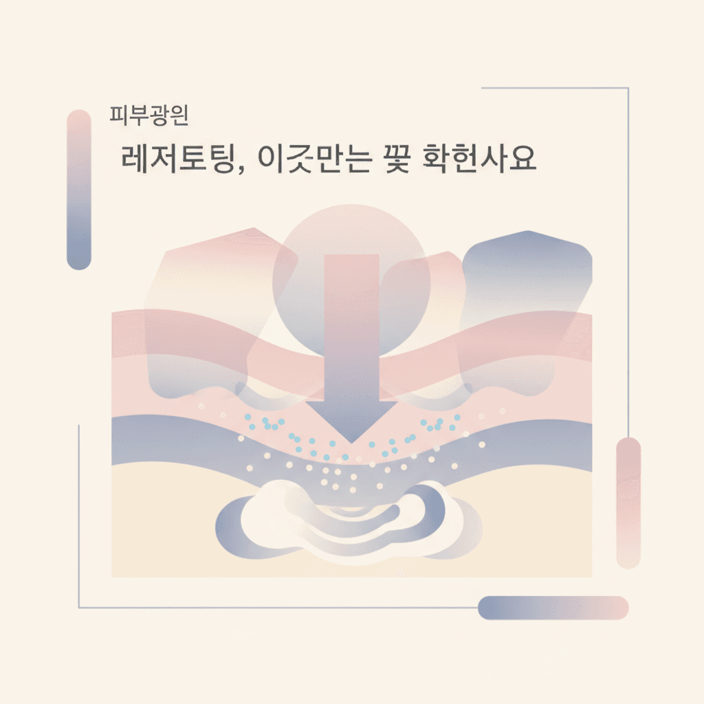 피부관리 — 레이저토닝, 이것만은 꼭 확인하세요