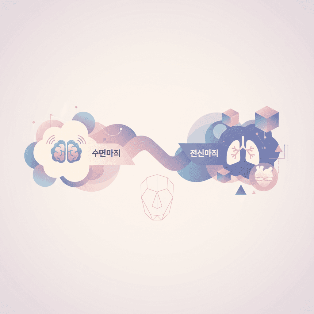 윤곽성형 — 마취 방식, 전신일까 수면일까?