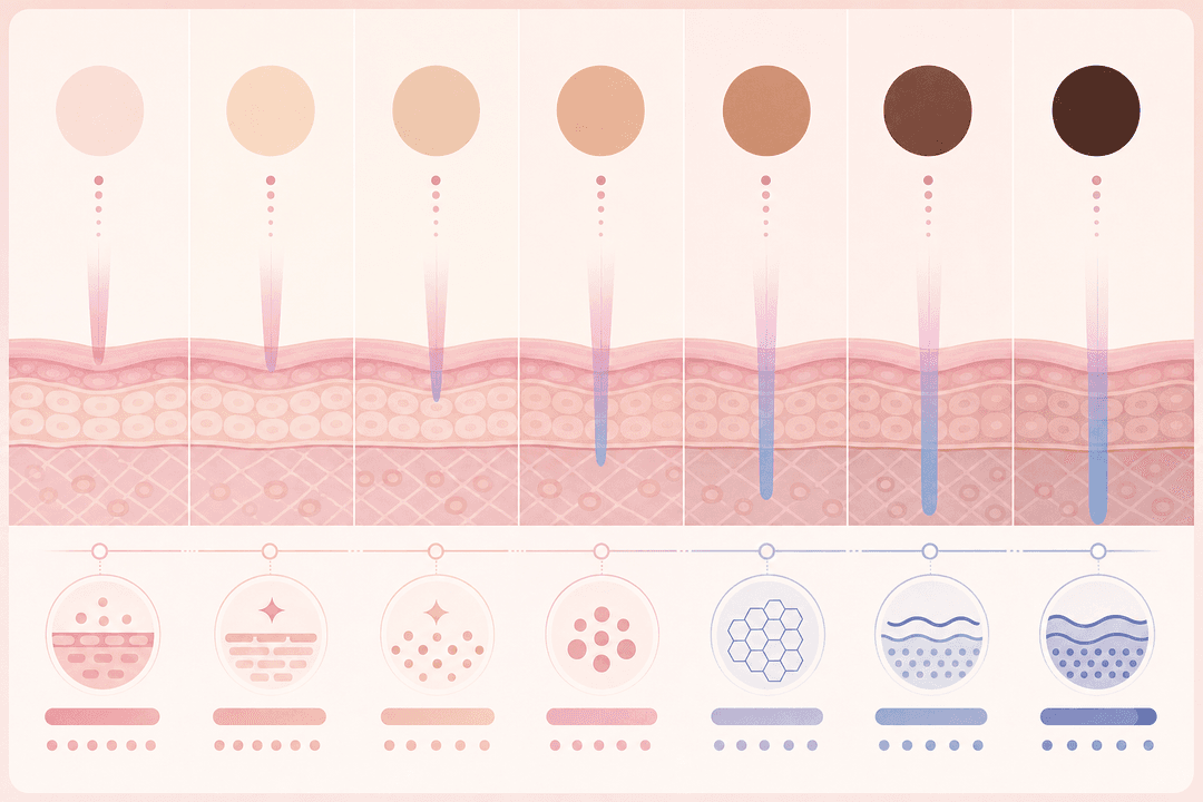 การปรับสีผิวด้วยเลเซอร์ — การเลือก