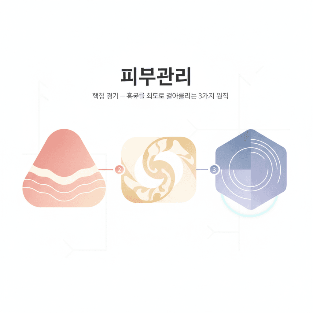 피부관리 — 핵심 정리 — 효과를 최대로 끌어올리는 3가지 원칙