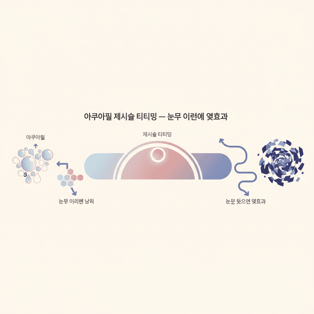 아쿠아필 — 재시술 타이밍 — 너무 이르면 낭비, 너무 늦으면 역효과
