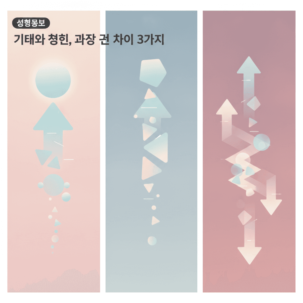 성형정보 — 기대와 현실, 가장 큰 차이 3가지