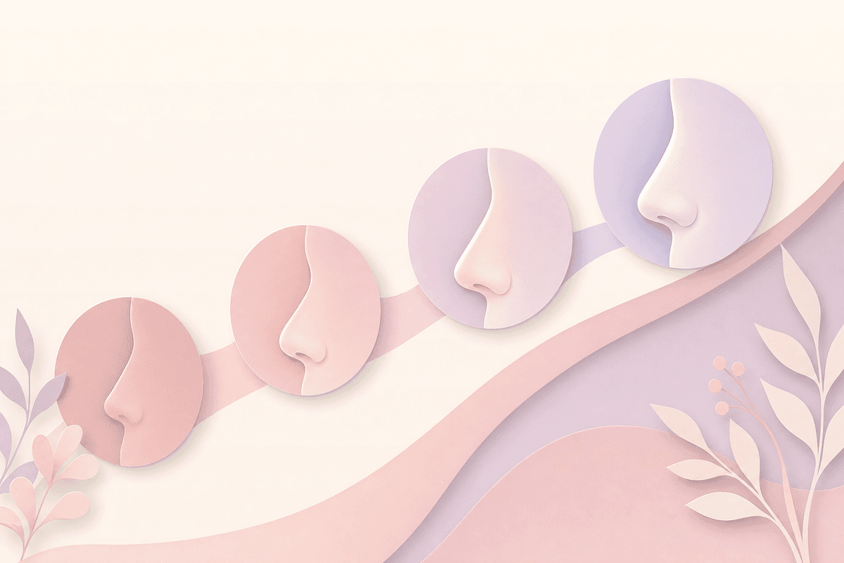 코성형 회복기간 완전정복: 1일~6개월 단계별 타임라인