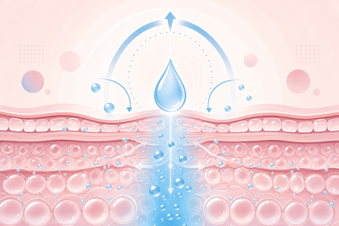 Aqua Peel — Peak at Week 2, Mechanism of 34% Increase in Moisture Content
