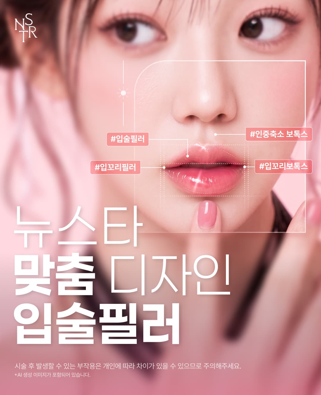 Newstar Lippenfiller, Mundwinkelfiller, Botox für die Mundwinkel, Botox zur Philtrumreduktion 1